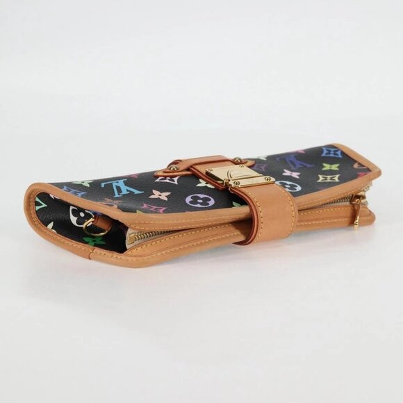 LOUIS VUITTON Monogram Multicolor Shirley Shoulder Bag Black M40050 Auth 121182V - Picture 5 of 15